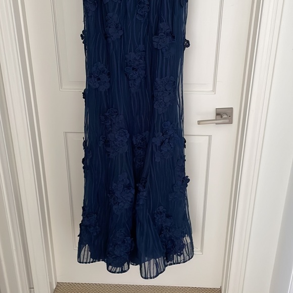 NWT Basix Black Label Navy dress - Picture 3 of 9